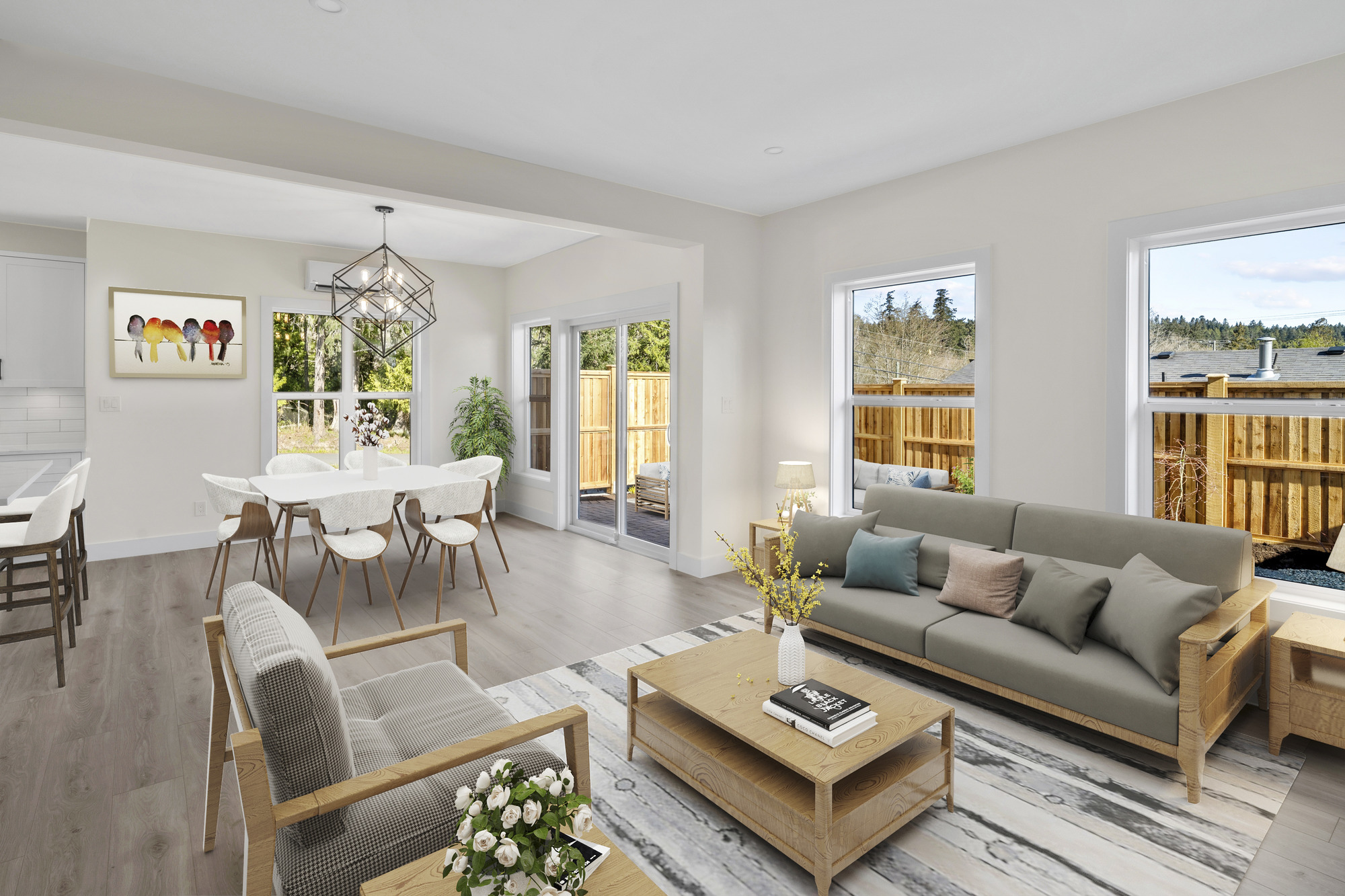 312 Seafieldrd Staging Living Dining
